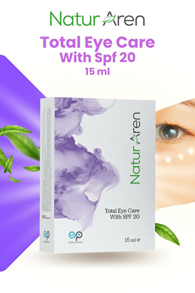 Naturaren Göz Çevresi Bakım Kremi Total Eye Care 20 SPF 15 ML