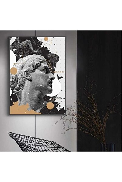 AR AJANS KANVAS TABLO Pictură artistică pe pânză Michelangelo Sculpture Look