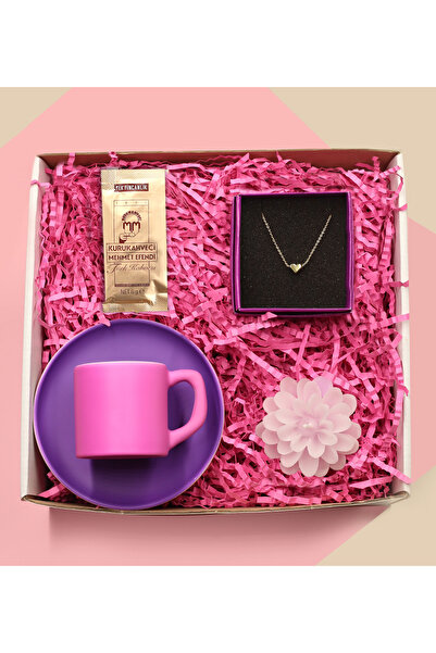 gagga Kişiye Özel Isimli Baskılı Kupa & Japon Kirazı Çiçeği Kolonyası & Bubbl...