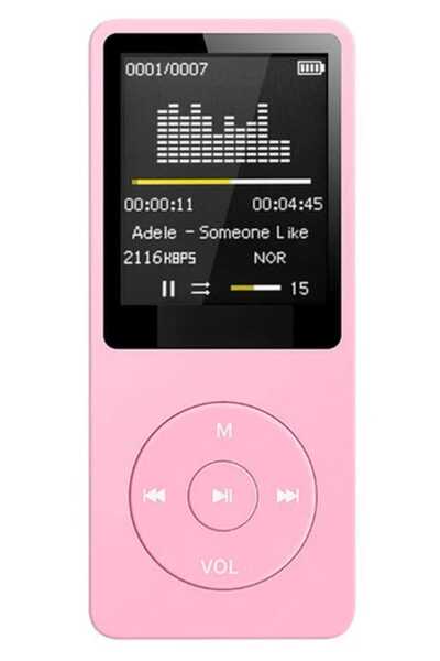 SIGHTZER 8GB DAHİLİ HAFIZALI BLUETOOTHLU MP3-MP4 ÇALAR SES KAYIT FM RADİO DAHİLİ HOPARLÖR EKRANLI MÜZİK ÇALAR