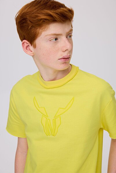 Nebbati Bg Store Boy Yellow Tshirt