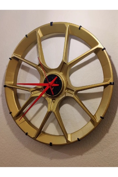 KAMER Wall Clock Steel Wheel
