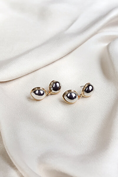 Brillo Double Color Drop Earrings