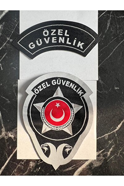 Lisay Tekstil Özel Güvenlik Göğüs ve Kol Arma Seti Yeni Tip(Dokuma)