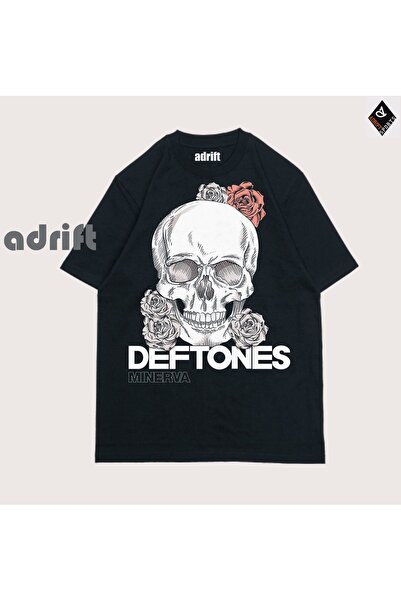 Adrift Tricou oversize unisex Harajuka Deftones Y2K
