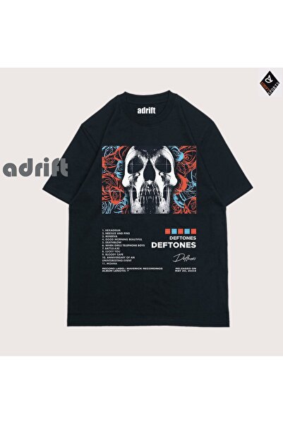 Adrift Tricou oversize unisex Harajuka Deftones Y2K