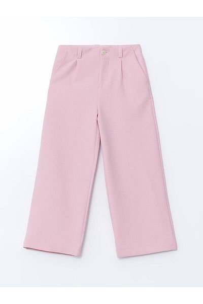 LC Waikiki Girl's Pants with Adjustable Elastic Waist