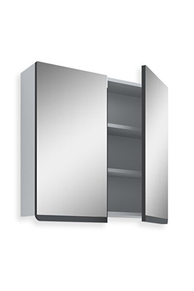 TETA HOME Meksika 55 cm Mdf Banyo Aynalı Üst Dolap