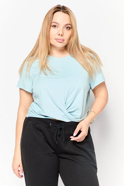 Puma Women Sportswear Fit Sort Sleeve Training Top, Turquoise