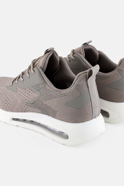 Crosshatch Men Chiltern Lace Up Training Shoes, Grey