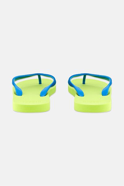 Diesel Men Slip On Slippers, Lime Green
