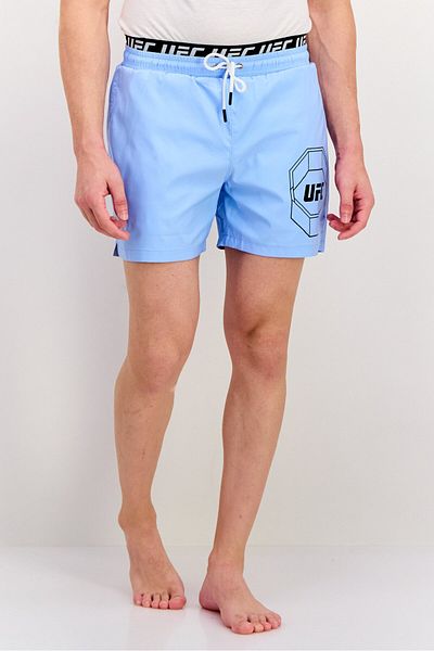 UFC Men Brand Logo Board Short, Blue