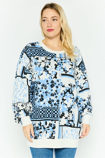 Hugo by Hugo Boss Women Crew Neck Long Sleeve Embroidered Sweatshirt, White