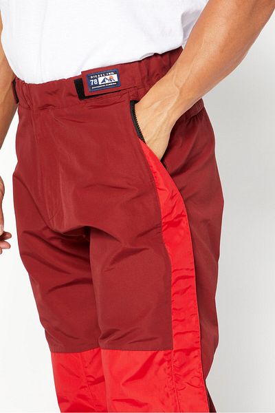 Diesel Men Sportswear Fit Racing Pants, Red