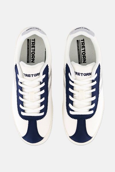 Tretorn Women Medium Lace Up Casual Shoes, Navy
