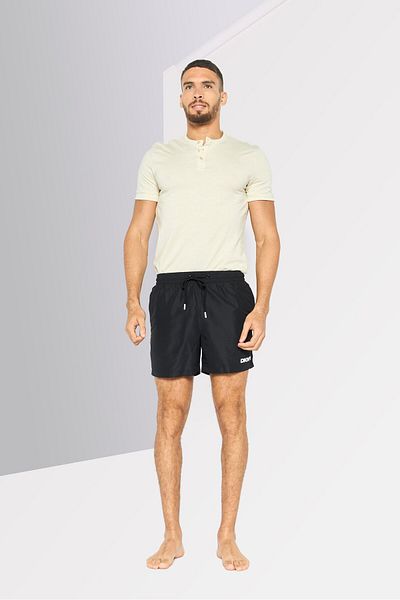 Dkny Men Brand Logo Board Shorts, Black