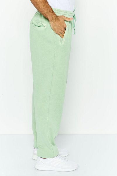 Reebok Men Sportswear Fit Outdoor Sweatpants, Mint Green