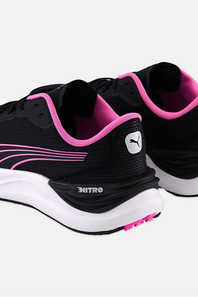 Puma Women Electrify Nitro Lace Up Shoes, Black