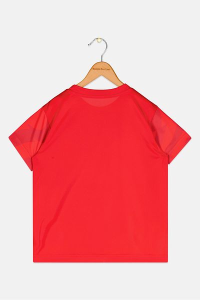 Puma Kids Boy Sportswear Fit Short Sleeves Training Jersey Shirt, Red