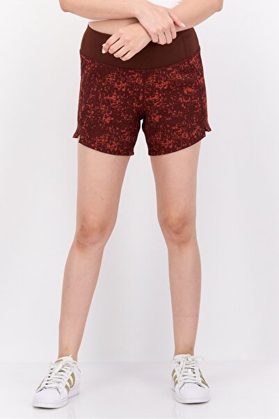 Brooks Women Sportswear Fit 5 Inseam Running Shorts, Brown Combo