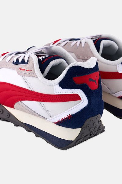 Puma Men Blktop Rider Lace Up Outdoor Shoes, White