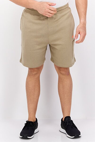 Hurley شورت تدريب رياضي للرجال، لون بيج
