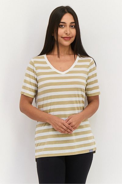 SKECHERS Women Sportswear Fit Short Sleeve Outdoor Top, Multicolor