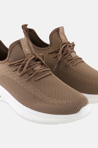 Crosshatch Men Trevel Lace Up Outdoor Shoes, Tan
