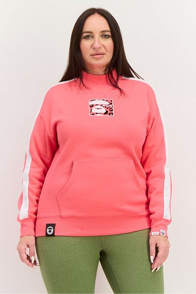 Aape By A Bathing Ape Women Sportswear Fit Outdoor Sweatshirt, Pink