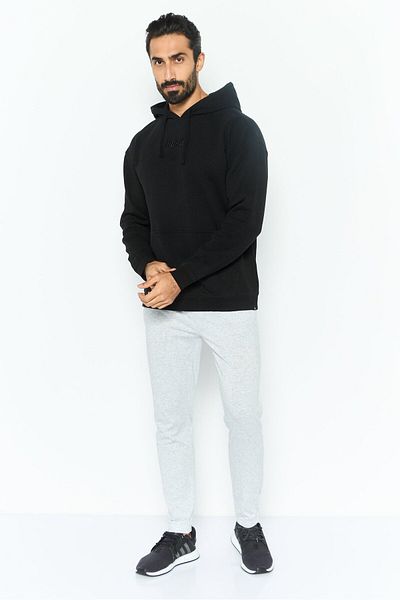 Hurley Men Sportswear Fit Long Sleeve Training Sweatshirt, Black