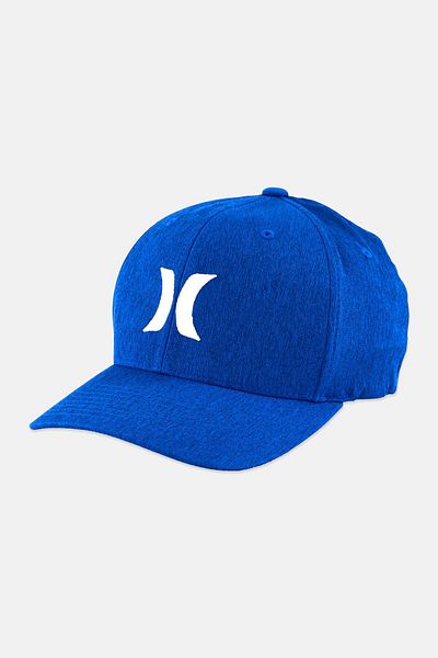 Hurley Men Embroidered Logo Hat, Blue