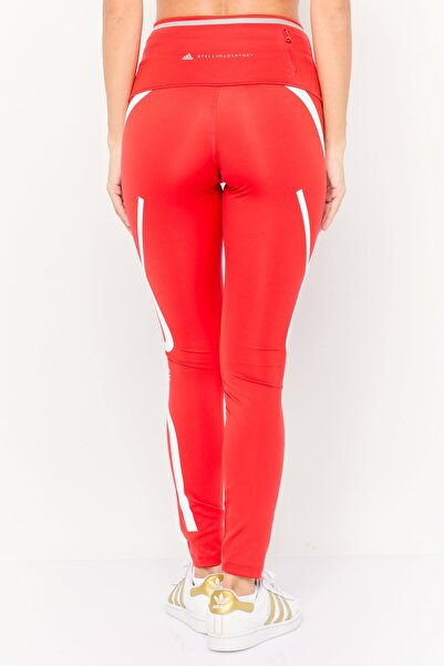 adidas by Stella McCartney Women Tight Fit Pull On Training Leggings, Red
