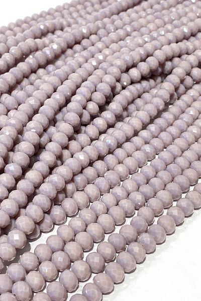 Hayalperest boncuk Matte Lilac Crystal Beads 8 Mm