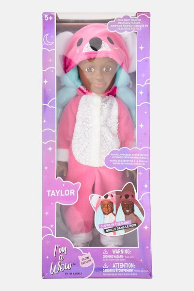 I'm A Girly دمية واو تايلور الكوالا باللون الوردي