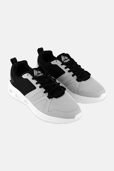 RBX Men Lace Up Running Shoes, Grey