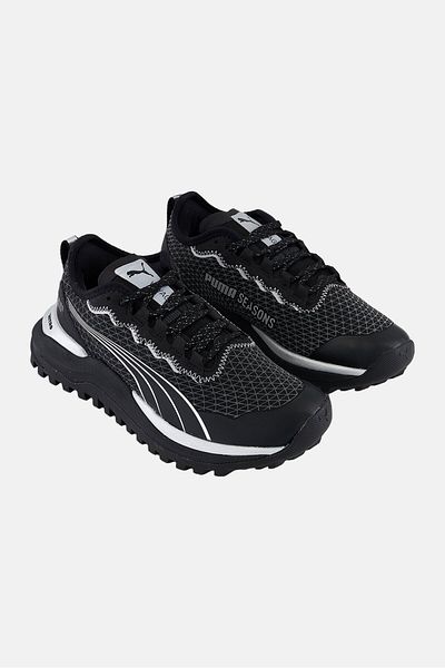 Puma Women Voyage Nitro 2 Gtx Lace Up Running Shoes, Black