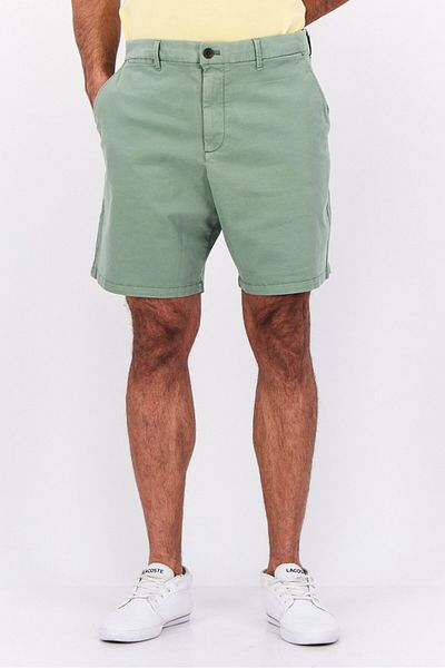GAP Men Plain 8 Inches Basic Shorts, Sage Green