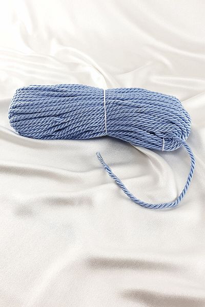 Hayalperest boncuk Ανοιχτό μωρό μπλε κορδόνι 8 mm