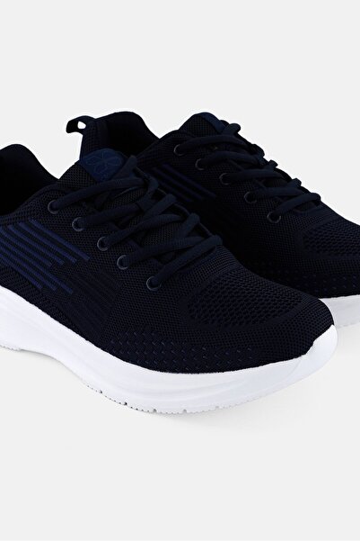 Crosshatch Men Torrans Lace Up Training Shoes, Navy Blue