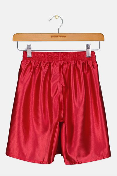 Puma Kids Boy Brand Logo Shorts, Red