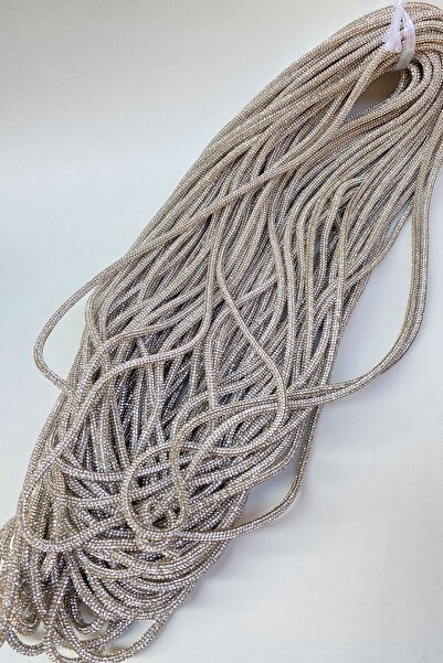 Hayalperest boncuk Full Taşlı Boru Aksesuar Şerit Kordon Aplik 100 mt