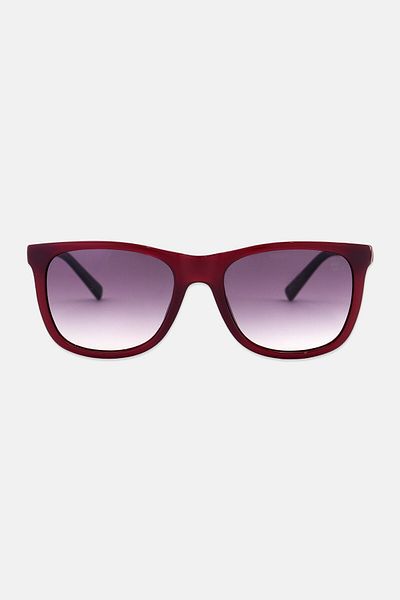 Timberland Men TB9255 Round Sunglasses, Maroon