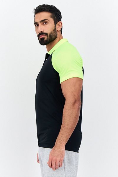 Nike Men Sportswear Fit Short Sleeves Training Polo, Lime