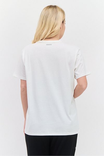 SKECHERS Women Sportswear Fit Short Sleeves Walking Top, White