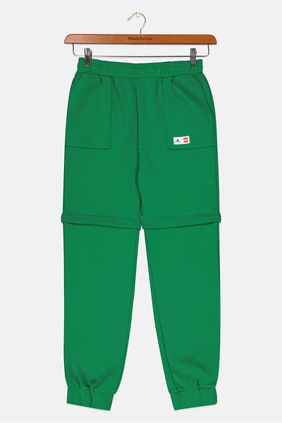 adidas x Lego Kids Boy Sportswear Fit Running Sweatpants, Green
