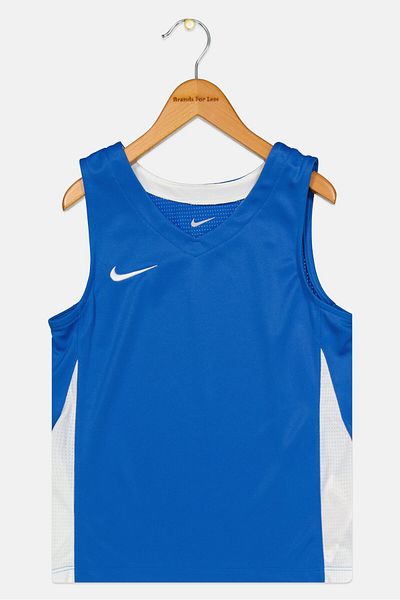 Nike Kids Boy Sportswear Fit Sleeveless Training Jersey, Royal Blue
