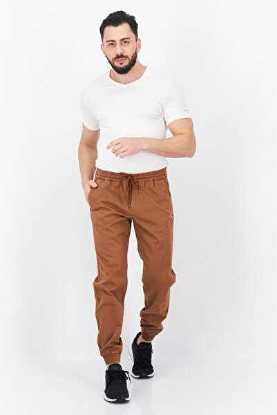 Champion Men Sportswear Fit Running Jogger Pants, Brown