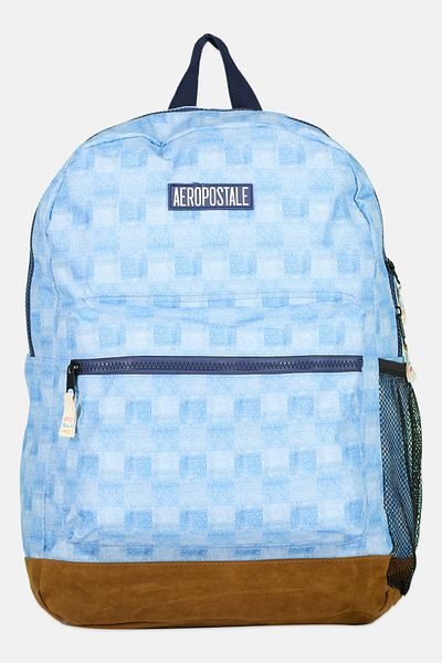 Aeropostale Women Brand Logo Back Pack 44 H x 30 L x 14 W cm, Light Black