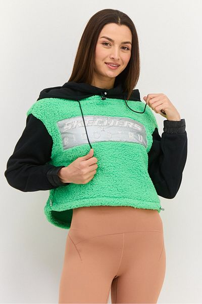 SKECHERS Women Sportswear Fit Outdoor Sweatshirt,black
