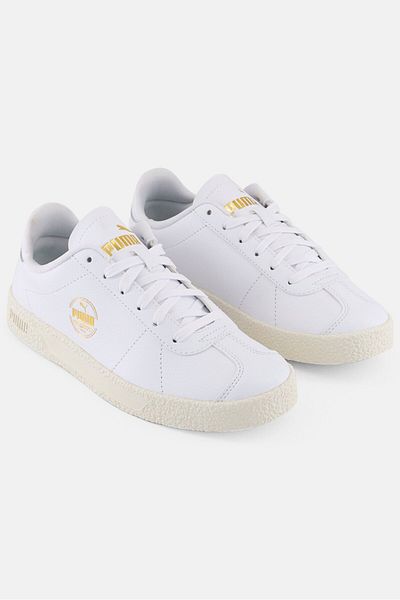 Puma Kids Boy Club 1948 Lace Up Outdoor Shoes ,white